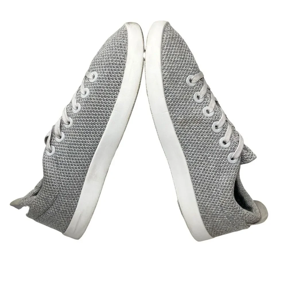 Allbirds Sneakers Mens 10 Gray Tree Piper Shoes Knit‎ Lightweight Lace Up Casual